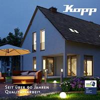 Kopp INFRAcontrol opbouw bewegingsmelder 8238 180gr. zwart - thumbnail
