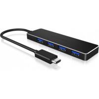 4 Poorten Hub USB 3.0 Zwart - thumbnail