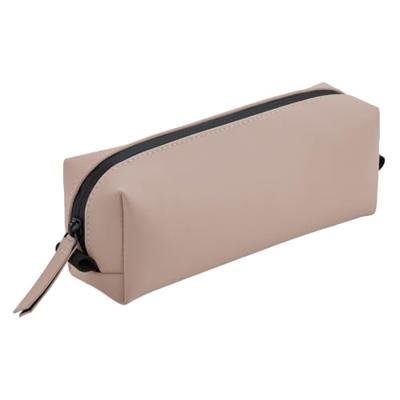 Atlantis BG329 Matte PU Mini Accessory Case - Nude-Pink - 21 x 8 x 6 cm