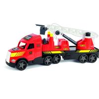 Wader brandweer truck 79 cm rood - thumbnail