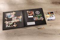 walther+ design SA-109-L Ringbandalbum (b x h) 25 cm x 17 cm Blauw 40 bladzijden - thumbnail