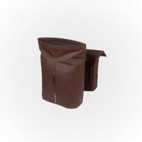 Basil tas city dubbel mik vegan leather | roasted brown - thumbnail