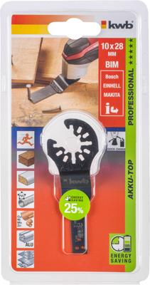 Kwb invalzaagbl 10mm bi-metaal accu top Deltafix - Deltafix