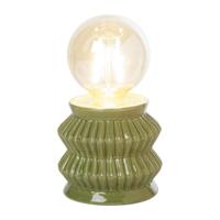 Tafellamp geometrisch - groen - ø10x17.5 cm - thumbnail