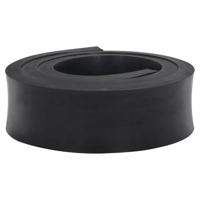 VidaXL Rubberen rand voor sneeuwploeg 180x8x2 cm zwart - thumbnail