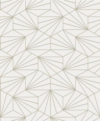 Dutch Wallcoverings Behang Galactik Dessin Beige/Goud L949-00