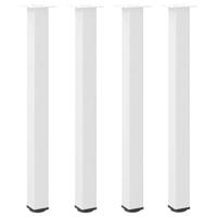 Bartafelpoten 4 st 100-102 cm staal wit - thumbnail