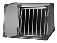TRIXIE VERVOERSBOX ALUMINIUM GRAFIET M 74X55X61 CM - thumbnail