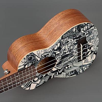 Cascha HH 2601 Sopran Art Series Sketch sopraan ukelele set