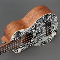 Cascha HH 2601 Sopran Art Series Sketch sopraan ukelele set - thumbnail