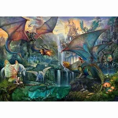 Ravensburger puzzel Magische drakenbos 9000 stukjes Ravensburger puzzel Magische drakenbos 9000 stukjes