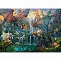 Ravensburger puzzel Magische drakenbos 9000 stukjes - thumbnail