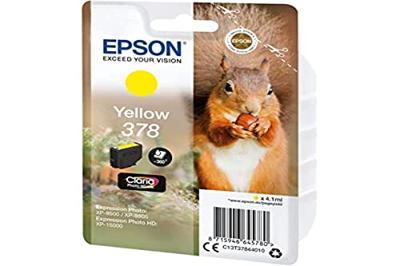 Epson 378 4.1ml 360pagina's Geel inktcartridge - [C13T37844020]