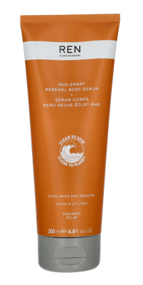 REN Clean Skincare Radiance AHA Smart Renew Body Serum 200ml