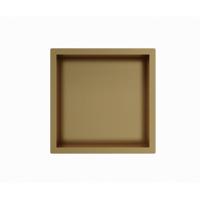 Fortifura Galeria Inbouwnis - 30x30x7cm - Geborsteld Messing PVD (Goud) - thumbnail
