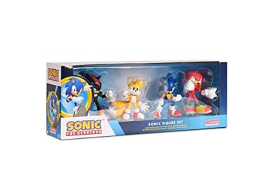 Sonic The Hedgehog Figure Set - Shadow, Tails, Sonic & Knuckles