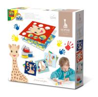 SES Creative Vingerverfkaarten(Sophie la girafe junior 4-delig - thumbnail