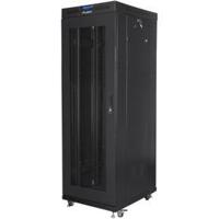 Lanberg FF01-6837-23BL rack 37U Vrijstaande rek Zwart - thumbnail