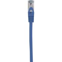 Renkforce RF-5043918 RJ45 Netwerkkabel, patchkabel CAT 6A S/FTP 10.00 m Blauw Snagless, Vlambestendig 1 stuk(s) - thumbnail