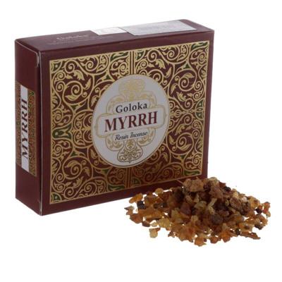 Mirre 30g- Goloka Wierook Korrels Hars