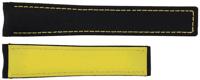 Horlogeband Tag Heuer CAY218A / FC6361 Nylon/perlon Zwart 21.5mm - thumbnail