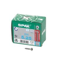 Spax bk t20 rvs 5,0x25(200) - thumbnail