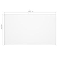 Tafelbeschermer 100x60 cm 2 mm PVC mat - thumbnail
