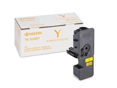 Kyocera toner TK-5240, 3.000 pagina's, OEM 1T02R7ANL0, geel