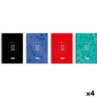 Agenda ENRI IDENTITY 1/4 15 x 21 cm 2025-2026 (4 Stuks) - thumbnail
