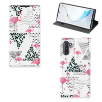 Samsung Galaxy Note 10 | Hoesje maken | Flamingo Triangle - thumbnail
