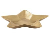 SVJ Schaal - 25x25x3 cm - Aluminium - Goud - Set van 2 - thumbnail