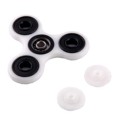 Fidget Spinner Speeltje tegen stress en angst met Fluorescerende Verlichting voor kinderen en volwassenen, 4 Minuten Rotatie Tijd, Hybride Keramische