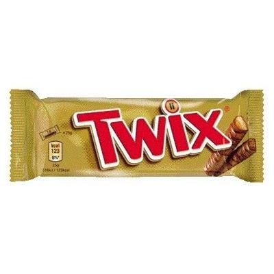 Snoep Twix reep 25x50 gram