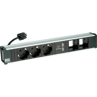 Bachmann 912.0189 Stekkerdoos Zwart, Zilver GST18i aansluitbus 1 stuk(s)