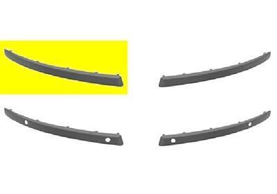 BUMPERLIJST RECHTS BUMPER ZWART zonder PDC-GATEN 0628582