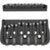 Hipshot 6-String Fixed Guitar Bridge .175 Inch Black met stalen zadels en 4.5 mm grondplaat - thumbnail