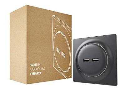 Fibaro Walli N USB Outlet schakel stekkerdoos