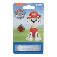 Nickelodeon Paw Patrol Marshall Tag Orange roestvrijstalen hondenpenning small/klein dia. 2 cm RedDingo - Reddingo - thumbnail