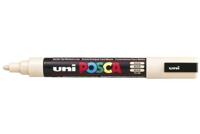 Uni-Posca Posca marker, afm pc-5m, lijndikte 2,5 mm, medium, beige, 1 stuk - thumbnail