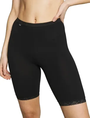 Basic Long Dames - Boxershort lange pijpjes - Broekje voor onder jurk - Katoen
