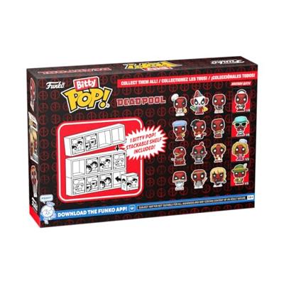 Deadpool Funko Bitty Pop! 4-Pack: Deadpool Backyard Griller / Deadpool Clown / Deadpool Bedtime Deadpool Funko Bitty Pop! 4-Pack: Deadpool Backyard Griller / Deadpool Clown / Deadpool Bedtime