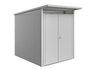 Biohort AvantGarde A2 metalen berging 180x220x218 cm met dubbele deur Biohort AvantGarde A2 metalen berging 180x220x218 cm met dubbele deur