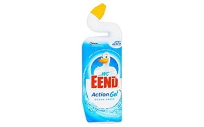 WC Eend Toiletreiniger action gel marine wave 750 Milliliter