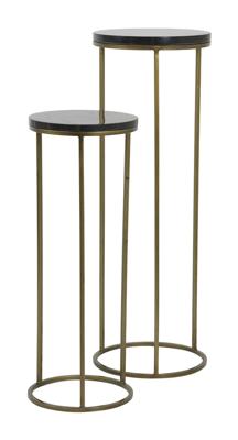Light & Living Zuil 'Sobrina' Set van 2 stuks, kleur Antiek Brons