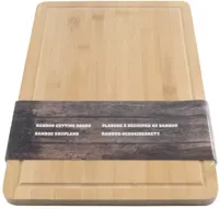 Overige Merken Snijplank bamboe 25x35x1.8 | 4 stuks - thumbnail
