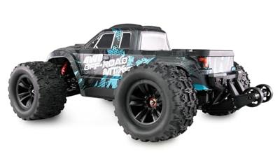 Amewi Hyper Go MTX10 Blauw Brushless 1:10 RC auto Elektro Monstertruck RTR 2,4 GHz