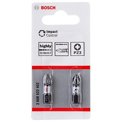 Bosch Accessoires Impact Control Bit | PZ3 | 25mm | 2 stuks - 2608522402