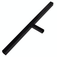 VidaXL Grondboor met handvat en schroefkop 180 mm (zwart) - thumbnail