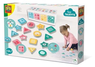 Ses tiny talents sorteer het zoek alle kleuren bij elkaar