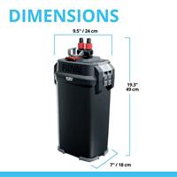 Fluval 407 buitenfilter, 400 L, Blauw - thumbnail